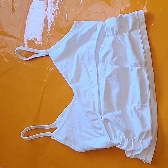 Free people good karma ruched cropped tank white - Picture 7 of 7